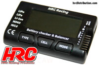 Battery Analyzer Checker Balancer mit % Anzeige