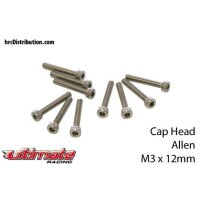 Schrauben M3x12mm Zylinderkopf Hex 10 St