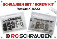 Schrauben-Set für den Traxxas X-Maxx Edelstahl