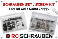 Schrauben-Set für den Serpent S811 Cobra Truggy