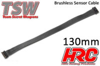 Brushless Flach Sensorkabel 130mm TSW Pro Racing