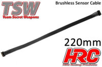 Brushless Flach Sensorkabel 220mm TSW Pro Racing