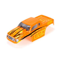 ECX 1:18 4WD Ruckus Karos. Lackiert orange/gelb