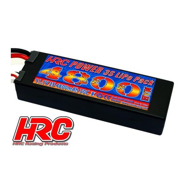 Akku - LiPo 3S - 11.1V 4800mAh 70C - Hard Case SLIM LCG - Ultra T 138x46x25mm