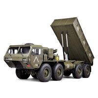 Military Truck 8x8 Road Truck 1:12 ARTR Cargo Grün