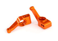 Carriers, stub axle (orange-anodized 6061-T6 aluminum)...