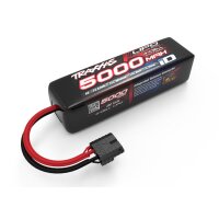 LiPo 5000mAh 14,8V 4s 25C mit iD-Stecker (L155xH34xB45mm)
