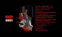 FX G501  Motor Set 3.5ccm 1/8 GT