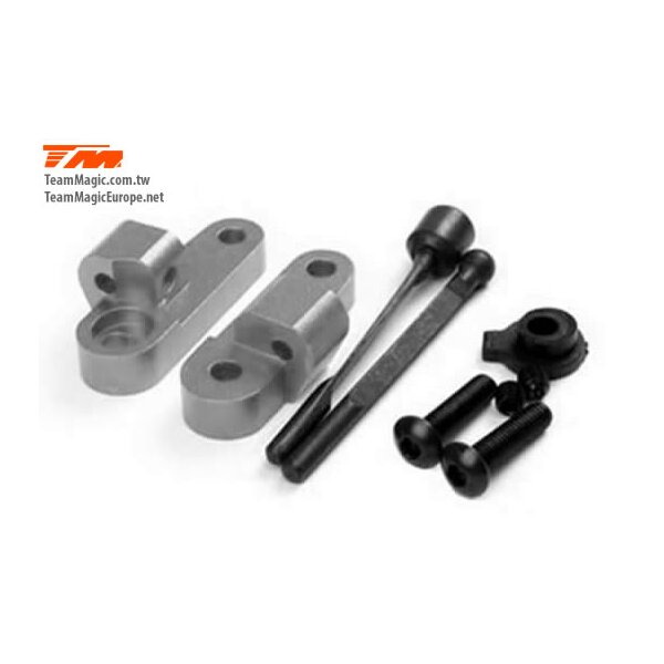 Option Part - G4 - Alum. Rear Anti-Roll Bar With Mounts Titanium