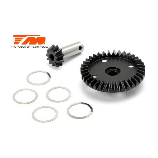 Option Part - E6 III - Machined Bevel Gear - 36T/11T