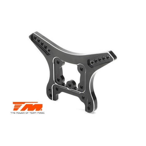 Option Part - E5 - CNC Machined Shock Tower - Black
