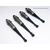 Stoßdämpfer Set Aluminium montiert Hinten