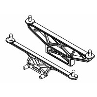 Karosseriehalter Set XS5 Vorne / Hinten