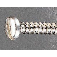 10 St. Zylinder Blechschrauben 2,9 x 9,5 / A2 mit Schlitz