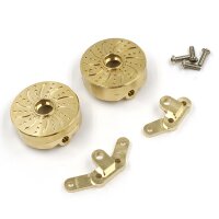Yeah Racing Brass Front Steering Knuckle Arm 2pcs For...