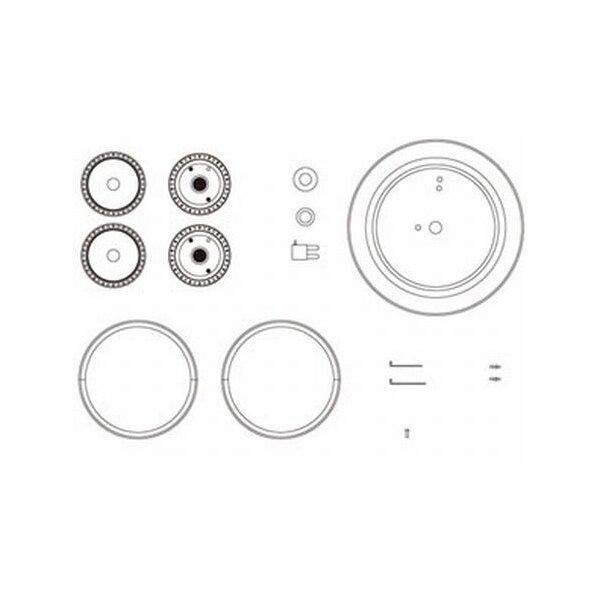 Honda RC166 Wheel Set