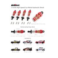 UDIRC - Metal Hydraulic Shocks (pk 4)