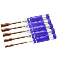 Steckschlüssel SET 5-teilig 3/16 1/4 5/16 11/32...