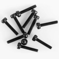 Stahl Socket Head Cap Schrauben M2 x 10mm (10 Stk.)