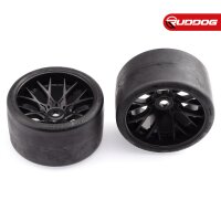 Sweep VHT Crusher Onroad slick Belted tire Black wheels...