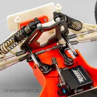 JConcepts RC10T aluminum steering bellcranks, black (Fits...
