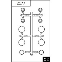 DC8 Lampengläser 2177