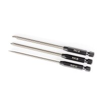 Speed-Bit Set Schraubenzieher gerade 1/4 Zoll (3)...