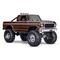 SLVR TRX-4 79 Ford F150 High-Trail 1/10 Crawler RTR braun...