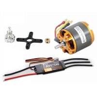 D-Power Brushless SET AL50-04 & AVICON 80A Regler