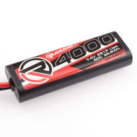 RUDDOG 4000mAh 50C 7.4V LiPo Round Stick Pack Battery...