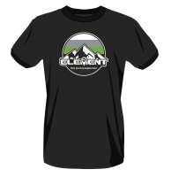 Element RC Circle Mountains T-Shirt, black, S