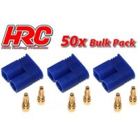 Stecker - EC2 - männchen (50 Stk.) - Gold
