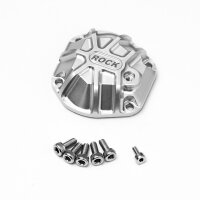 Gmade 3D Machined Differential Cover (Silver) for GS01 Axle
