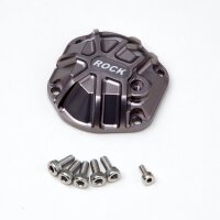 Gmade 3D Machined Differential Cover (Titanium Gray) for...