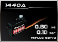 Servo HD-1440A  0.8kg 0.12sec 6V Analog Micro Servo...