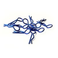Karosseriesplinte 1/10 metallic blau (10)