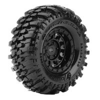 CR-Champ Reifen supersoft auf 1.0 Felge schwarz 7mm (2)...
