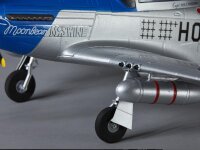 P-51D Mustang Warbird PNP blau 75cm DERBEE