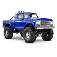 TRX TRX-4M Ford F150 4x4 lifted blau 1/18 Crawler RTR...