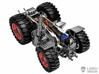 Traktor AOUE-​1050 Tractor Chassis in 1:16 RTR