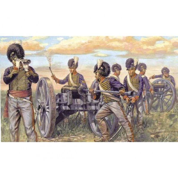 1:72 Napoleon. Kriege - Brit. Artillerie