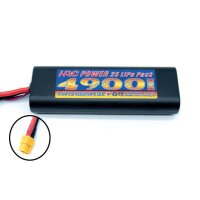 Akku - LiPo 2S - 7.4V 4900mAh 30C - Rounded Hard Case -...