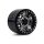 Felgen - 1/10 Crawler - 1.9 - 12mm Hex - Aluminium - Skull Beadlock - Schwarz (4 Stk.)