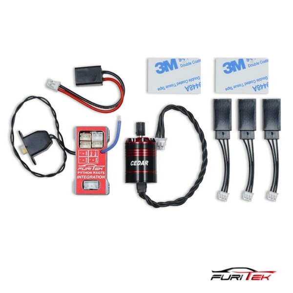 Torpedo RXGT5 Brushless Power System integr. Flysky FS-GT5 für TRX-4M