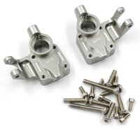 Yeah Racing Aluminum Front Steering Knuckle Set For Axial...