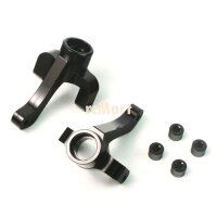 Yeah Racing Aluminum Rear Hub set with washers (BK) for...