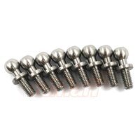 Yeah Racing High Precision 64 Titanium Ball Stud 4.8mm x...