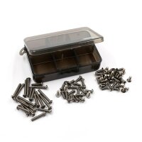 Yeah Racing Titanium Screw Assorted Set w/Box For Yokomo...