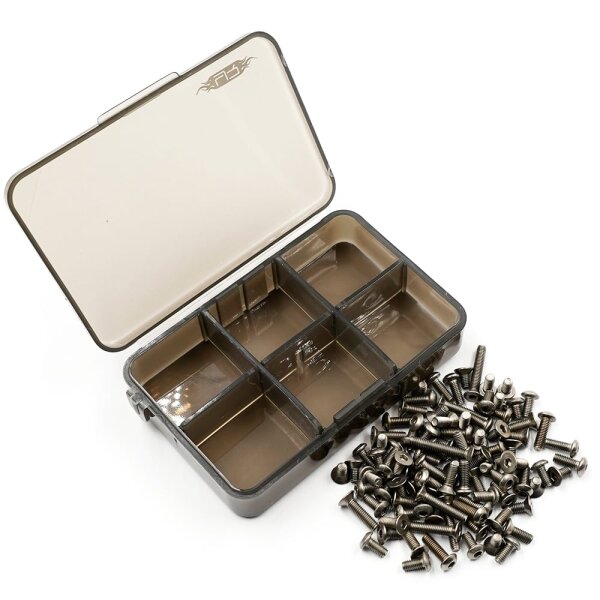 Yeah Racing Titanium Screw Assorted Set w/Box For Yokomo BD11