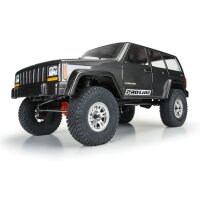 2001 Jeep Cherokee Clear Body for 12. 3” (313mm) Wheelbase Scale Crawlers